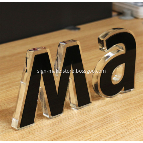 Acrylic Wall Leter Sign